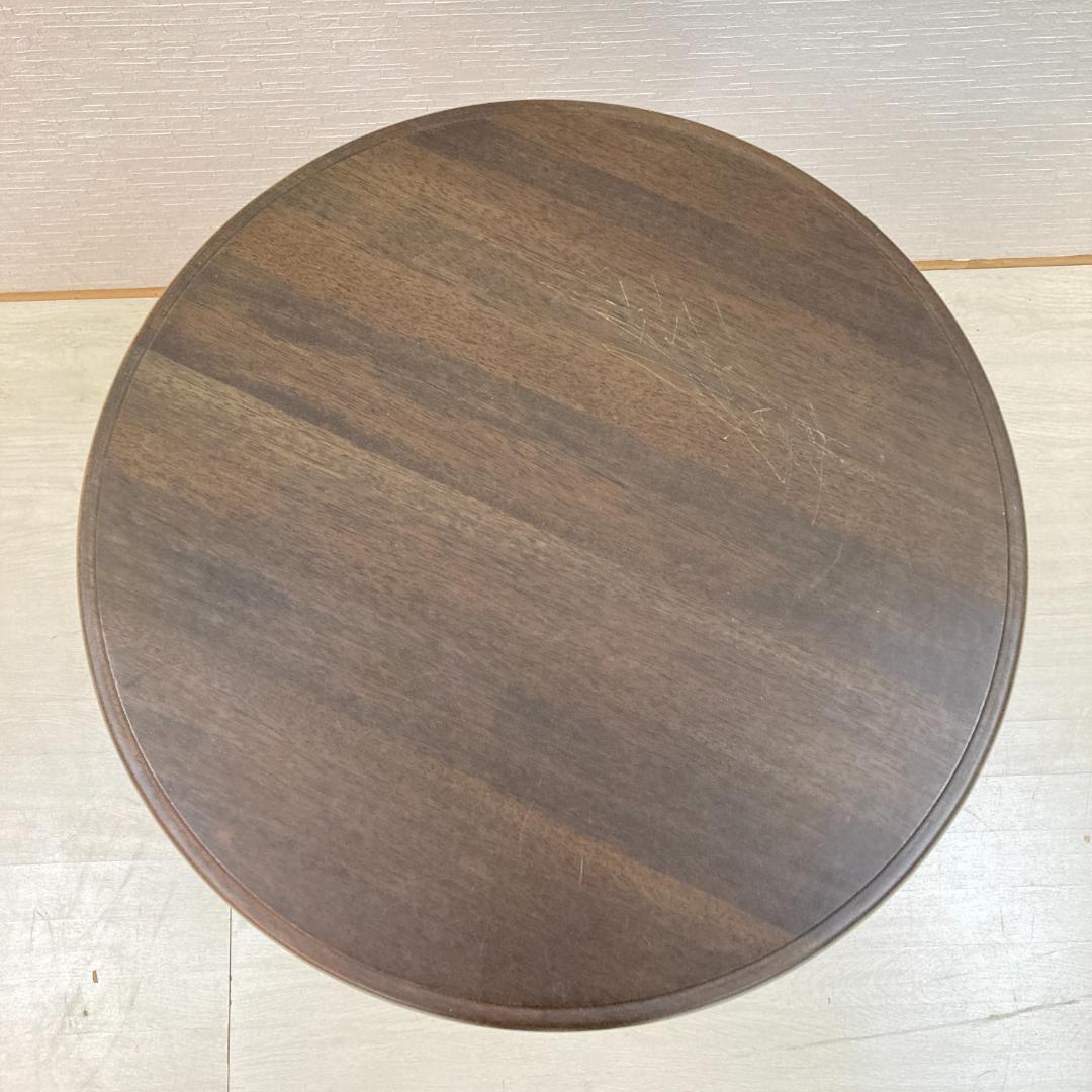 【マルニ】地中海　ワインテーブル　サイドテーブル　コーヒーテーブル　木製 ①