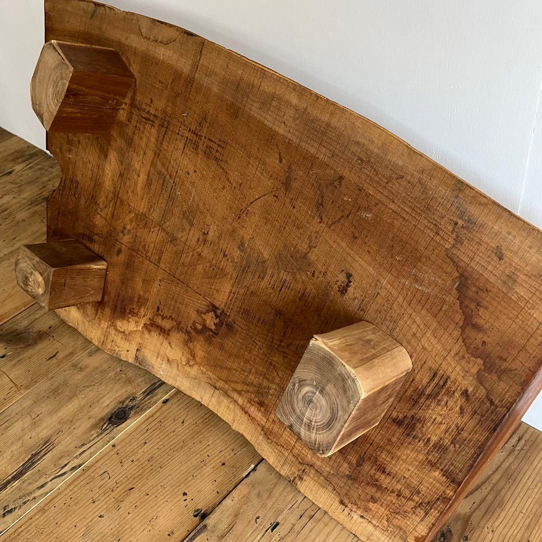 アンティーク 一枚板 天然木 屋久杉 杉 欅 クリ 檜 テーブル z687