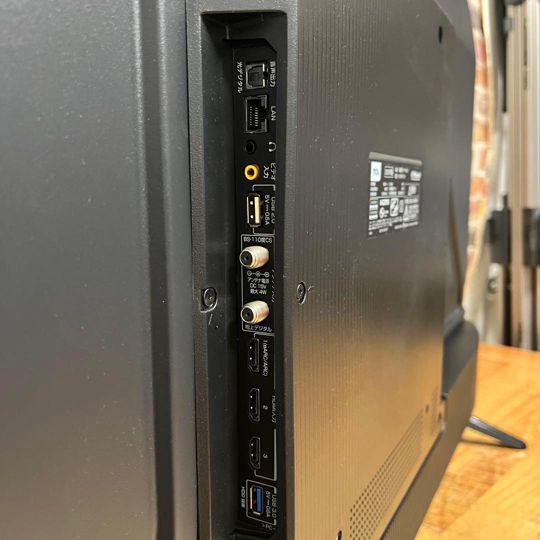 2023年製！ TCL 50V型 4K 液晶テレビ スマートテレビ 50P618