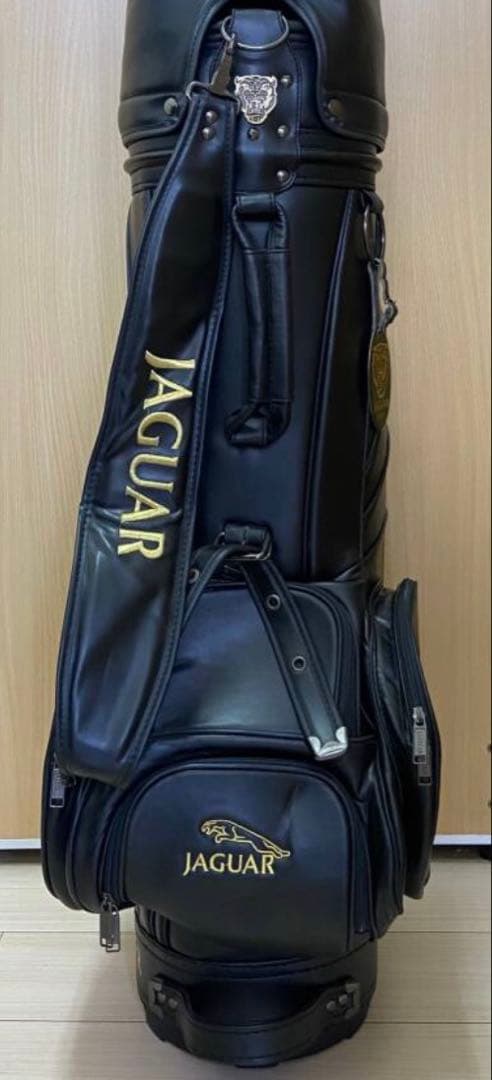 激レア！美品！JAGUAR ジャガー ゴルフキャディバッグ ブラック