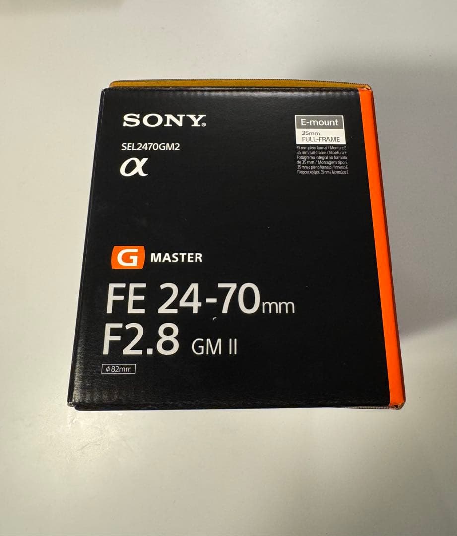 【保護フィルター付き】SONY FE 24-70mm F2.8 GM Ⅱ