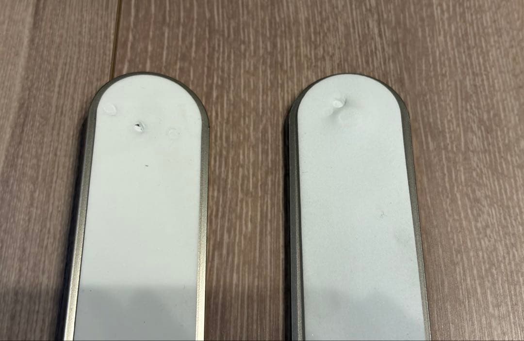 ステンレスユニットシェルフ用 つっぱりパーツ 中 4本セット（前後）