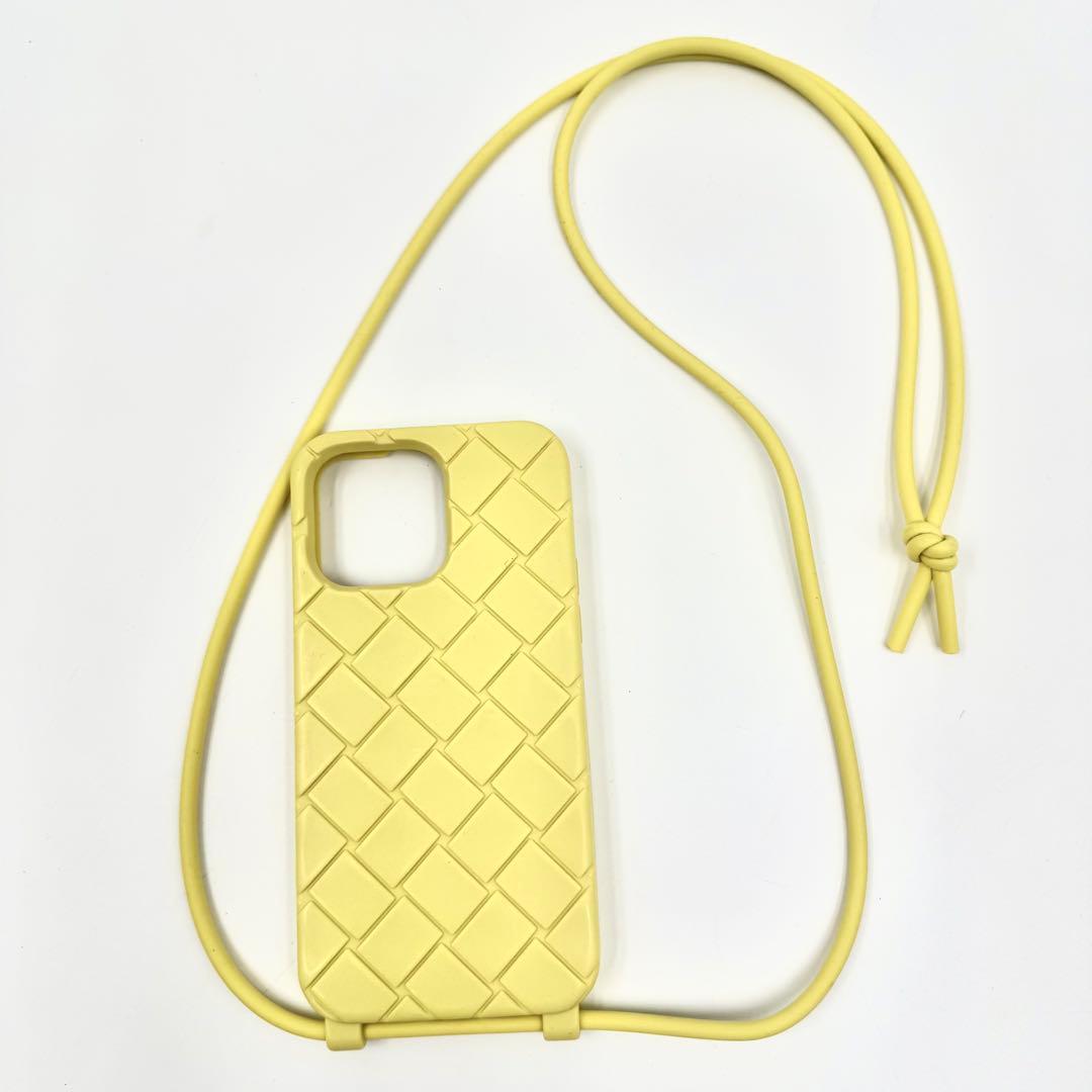 鑑定済 美品 ボッテガヴェネタ イントレチャート Iphone15pro ケース