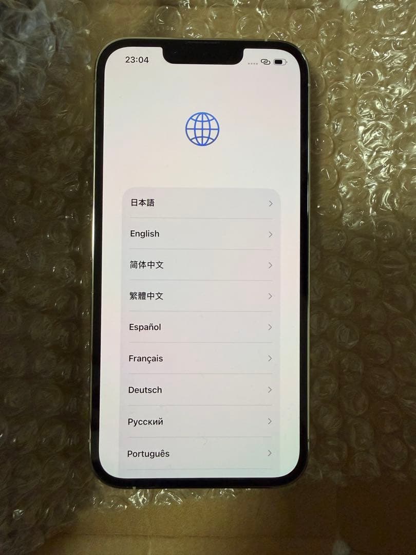[新品未使用]Apple iPhone 13 Pro シルバー 本体 iFace