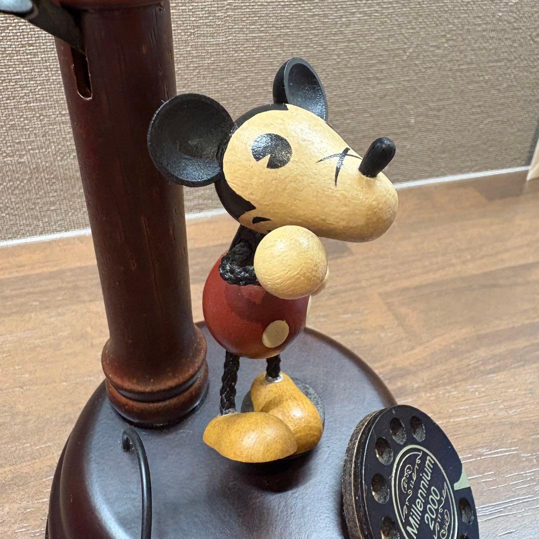 限定　ディズニーストアオリジナル　オルゴール ミッキー&プルート　箱付き