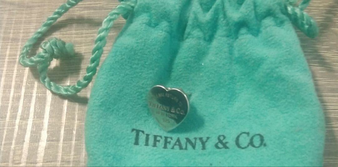 Tiffany & Co. ハート型チャーム シルバー925　片方のみ