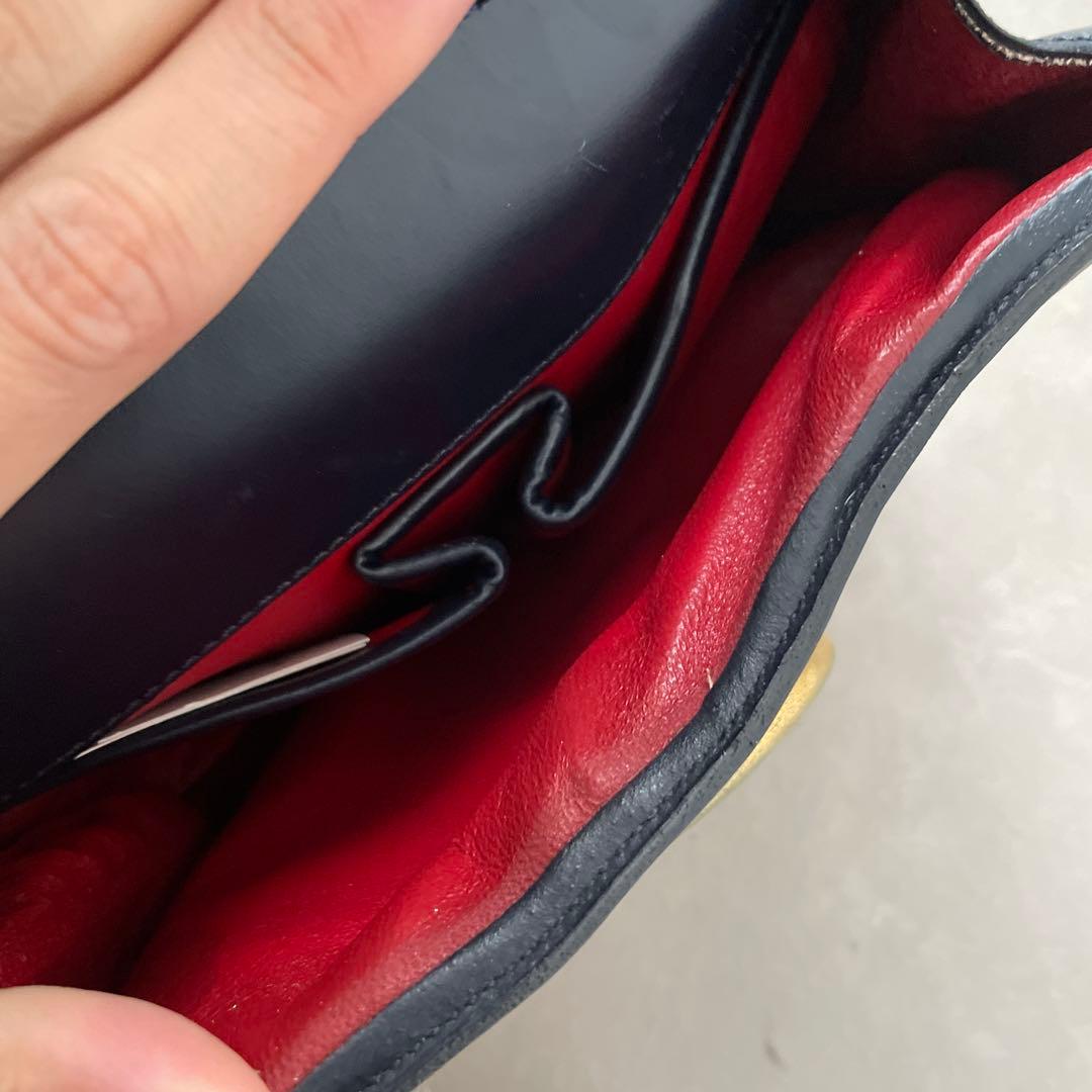 セリーヌ CELINE レザー ハンドバッグ ジャンク