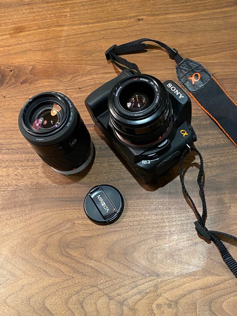 SONY α300デジタル一眼 ミノルタ　35-70 70-210 レンズ2本