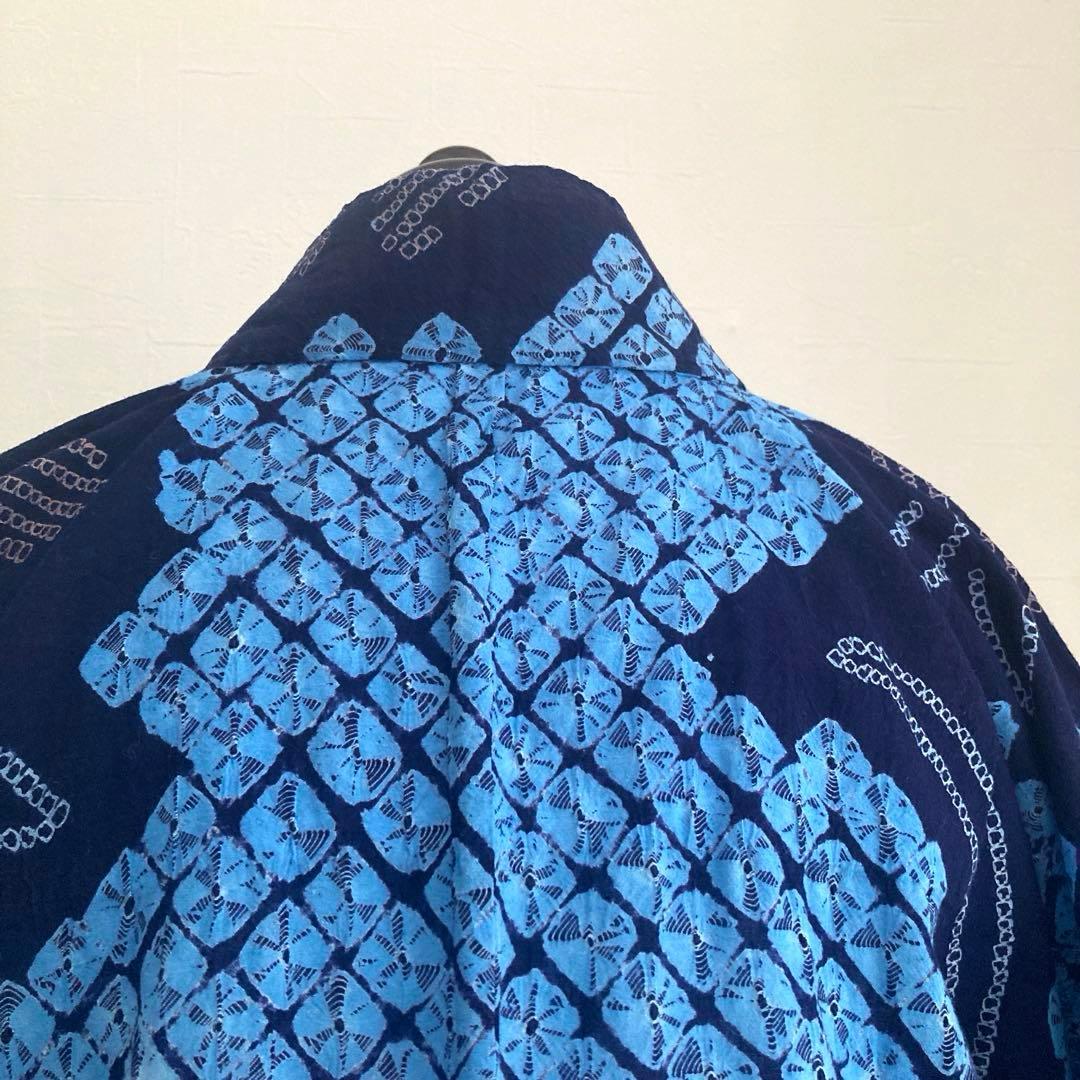 kate_hu 有松絞り浴衣手縫い上質身丈160cm No.3-100