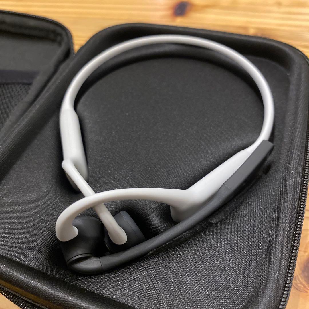 AfterShokz opencomm アフターショックス ライトグレー