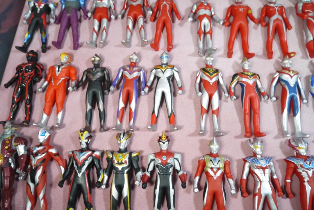 ウルトラヒーローシリーズ500　ウルトラ怪獣シリーズ500　ソフビ　77体