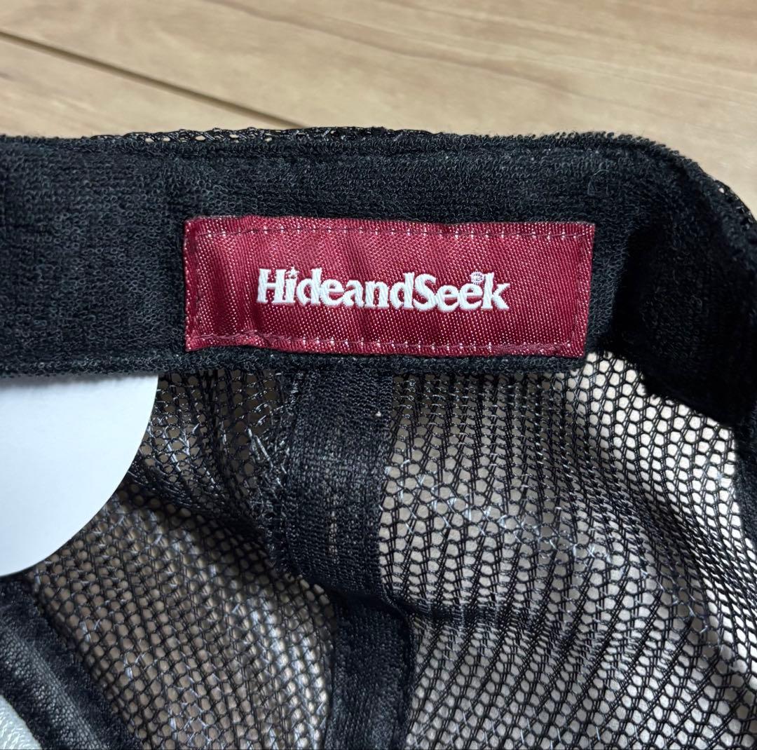 HIDE AND SEEKハイドアンドシーク メッシュ キャップ 新品未使用