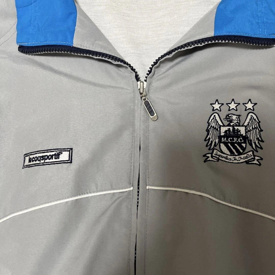 希少 マンチェスターシティ ナイロンジャケット