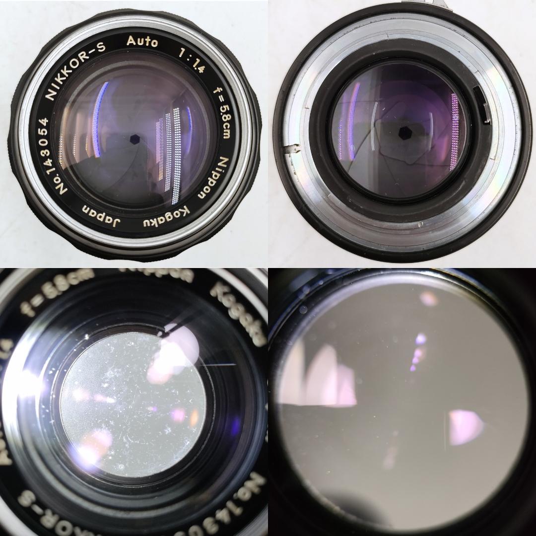 Nikon F ロクヨンマル 640万台 Nikkor-S 5.8cm f1.4