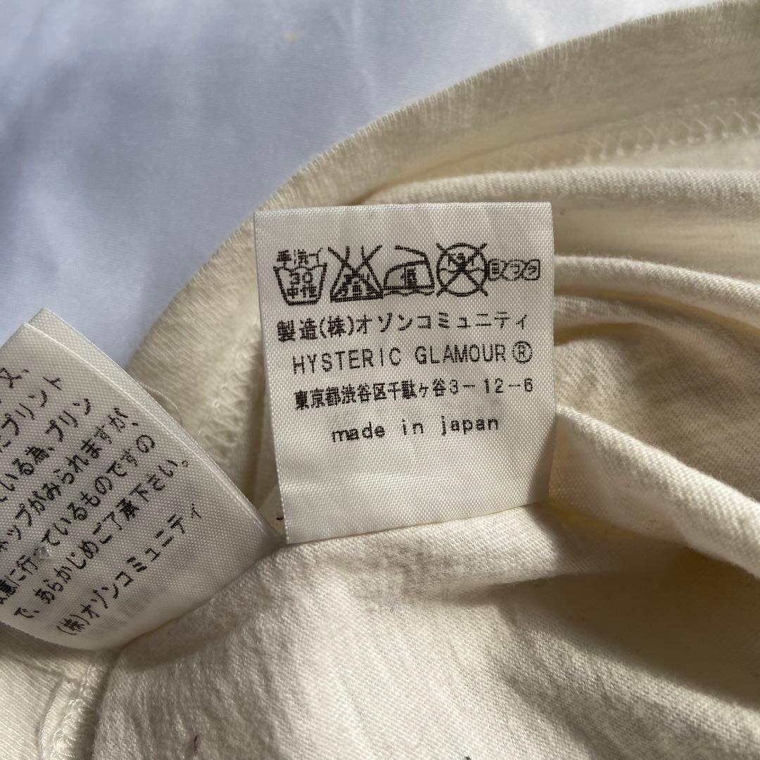 00s HYSTERIC GLAMOUR タンクトップ レース ラメ ヒスガール