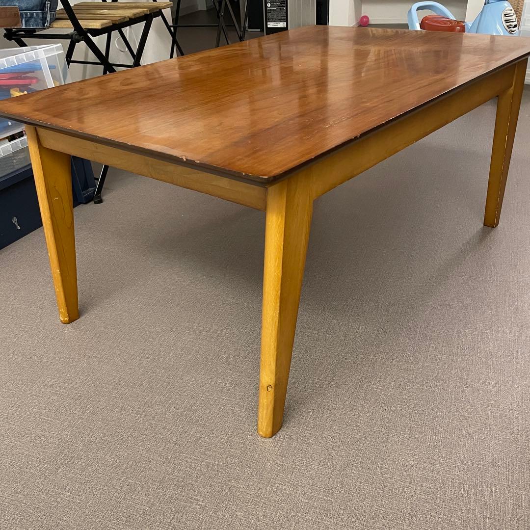 【送料込み・動作確認済】ヤマソロ　木製こたつテーブル　布団セット　ブラウン