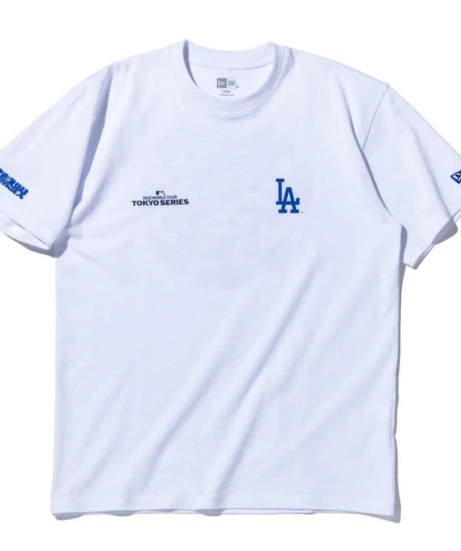 【大特価☆】MサイズMLB 東京開幕戦 Tシャツ ニューエラ 白 ドジャース