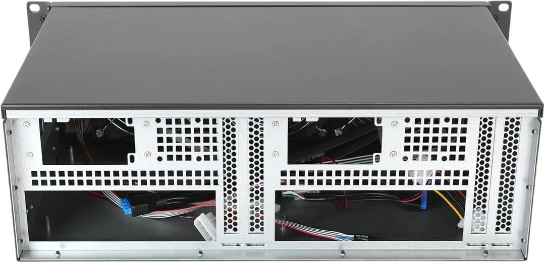 【新品】 3U ラックマウントサーバー ケース ブラック 19インチ