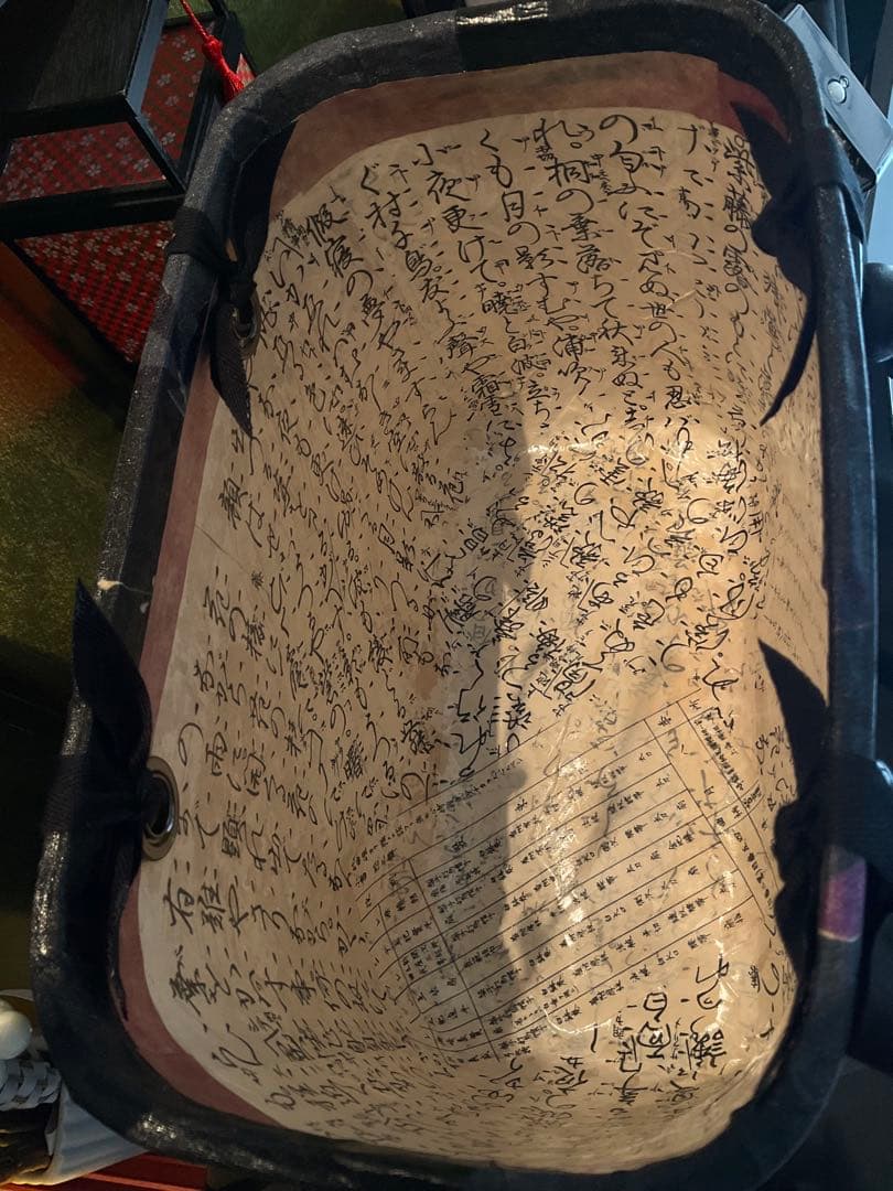 一閑張り　一閑張りバッグ　籠バッグ　和紙　花絵柄　着物　兎　京友禅　藤