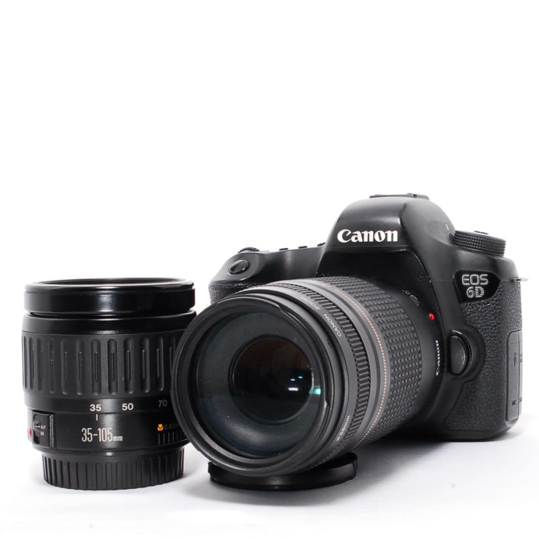 WiFiで転送◆Canon EOS 6D◆一眼レフカメラ◆フルサイズ◆すぐ使える