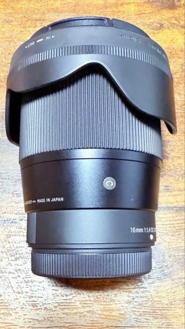 SIGMA 16mm F1.4 DC DN レンズ Xマウント フジフイルム