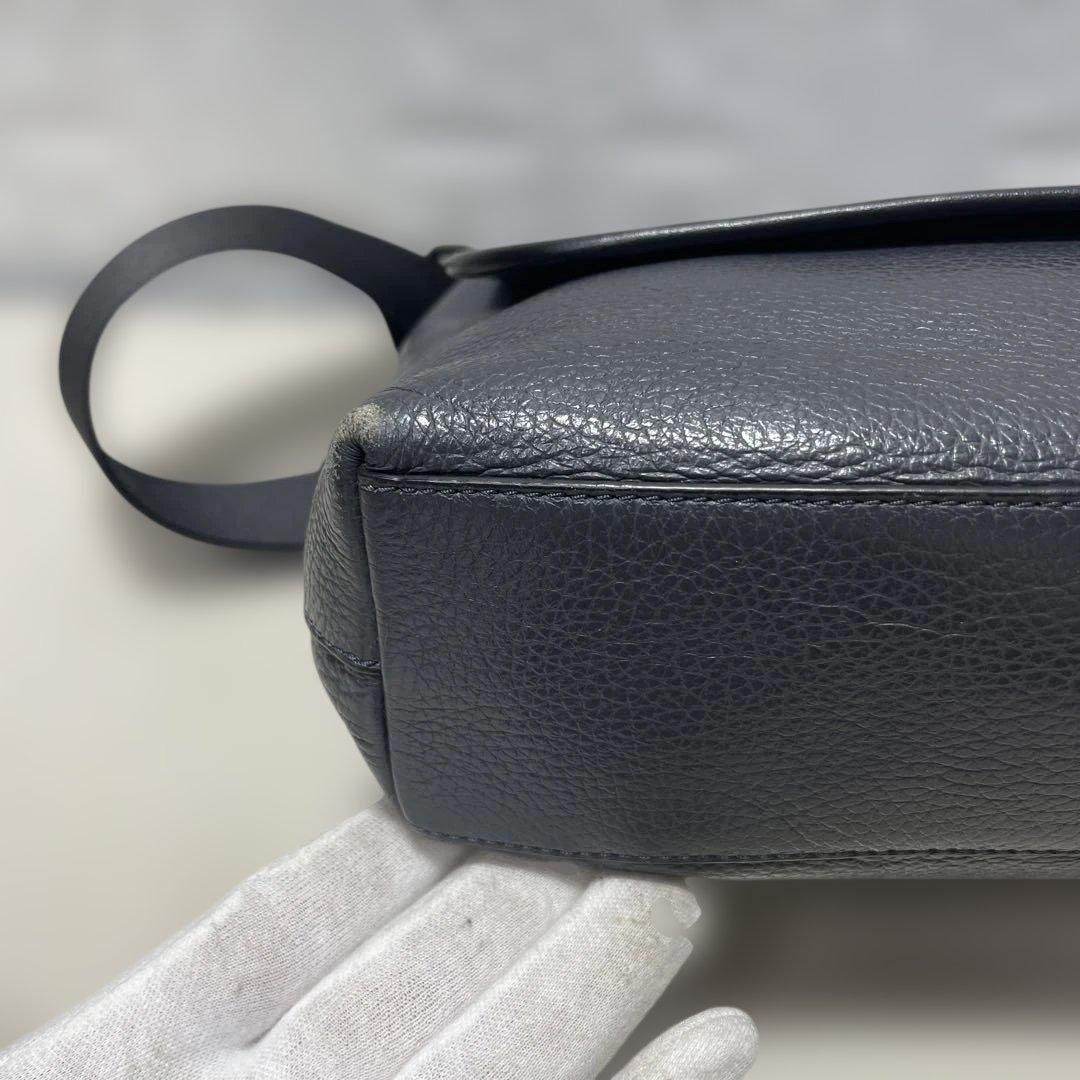 コーチ　coach メッセンジャー　ボンド　ペブルド　レザー　ショルダー