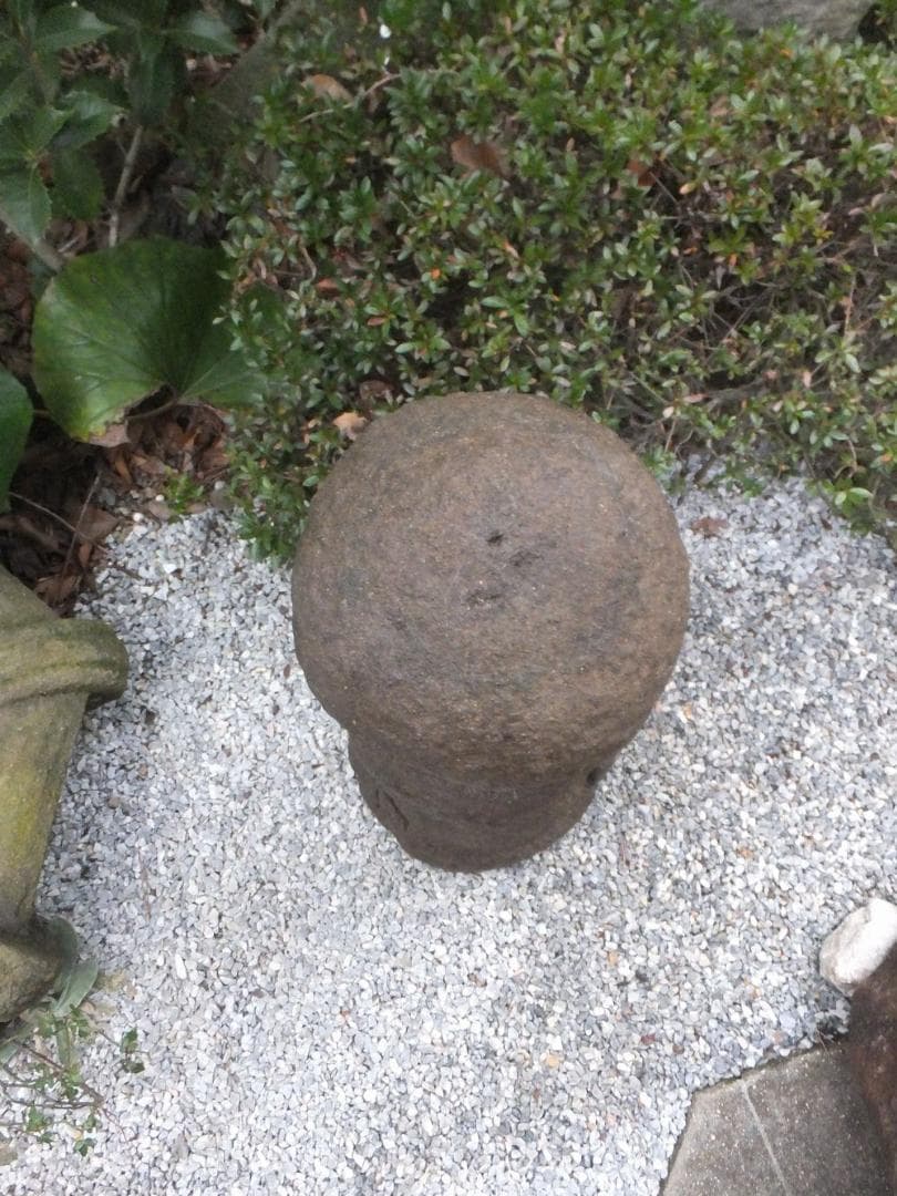 【自然石灯篭・野竹林風石灯篭】庭石オブジェ箱庭苔玉水石日本庭園テラス飾り石