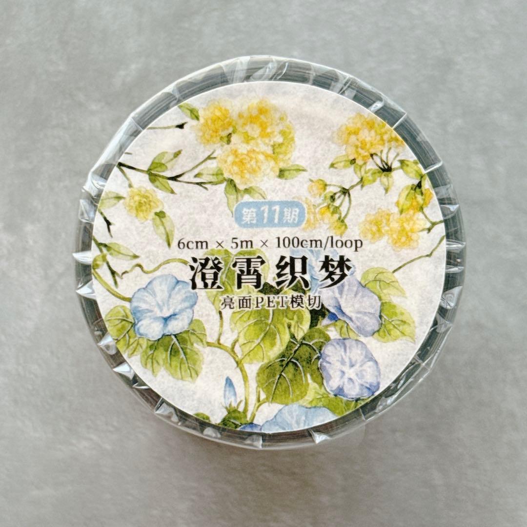 ⭐️SALE⭐️ 繁星梦屿《澄霄织梦》海外マスキングテープ　マステ 【2444】