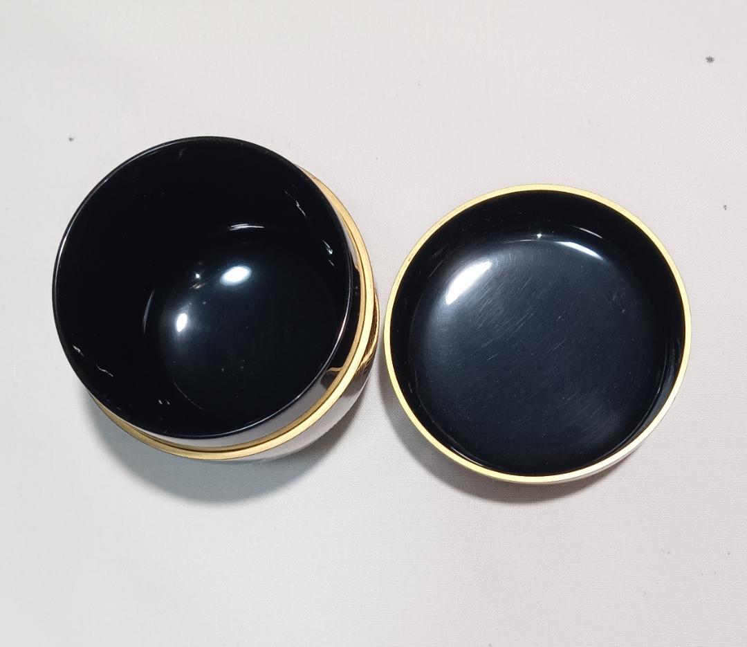 茶道具　輪島塗　蒔絵師　比古田外記作　曙蒔絵中棗　美術品級　美品！！