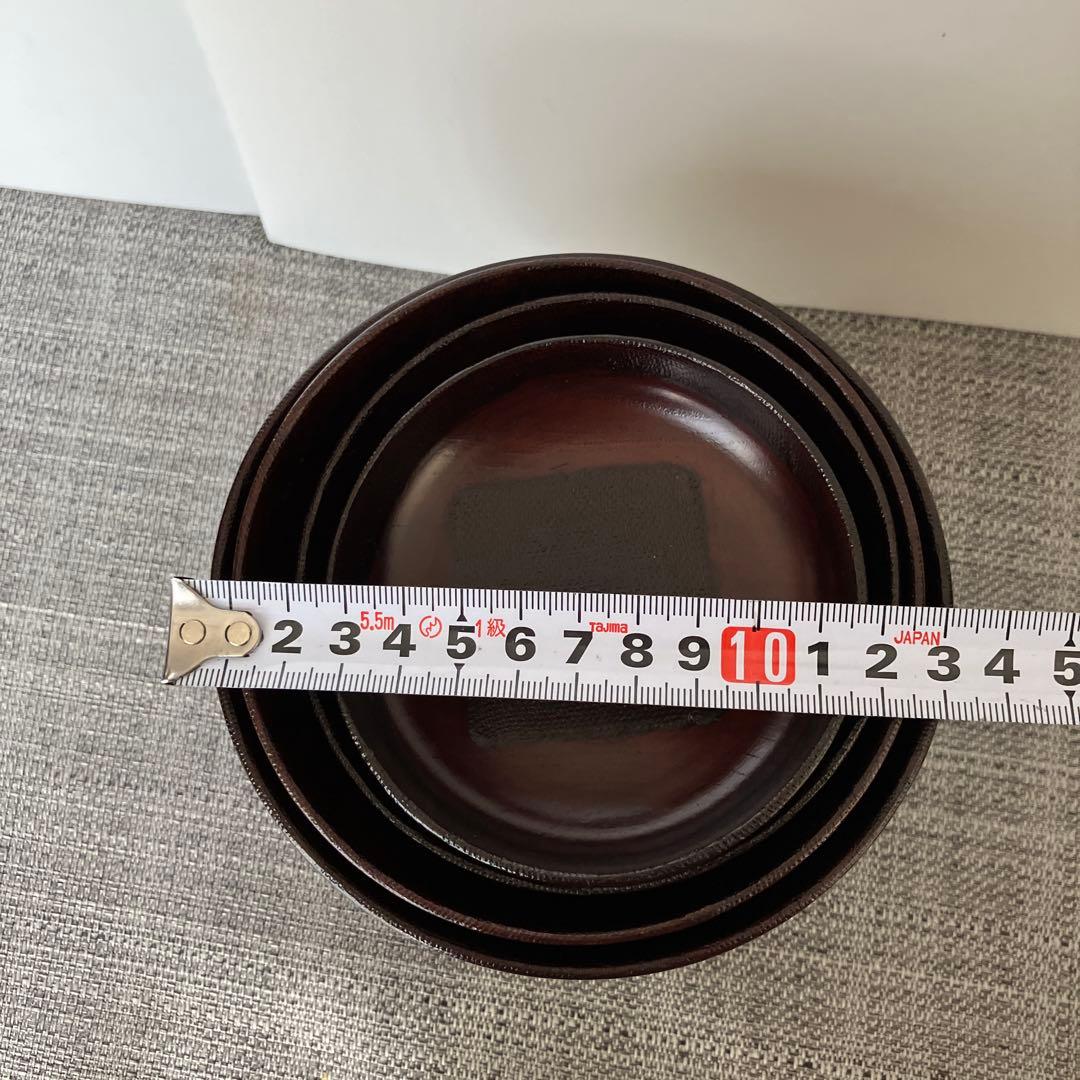 未使用　応量椀　応量器　五つ組