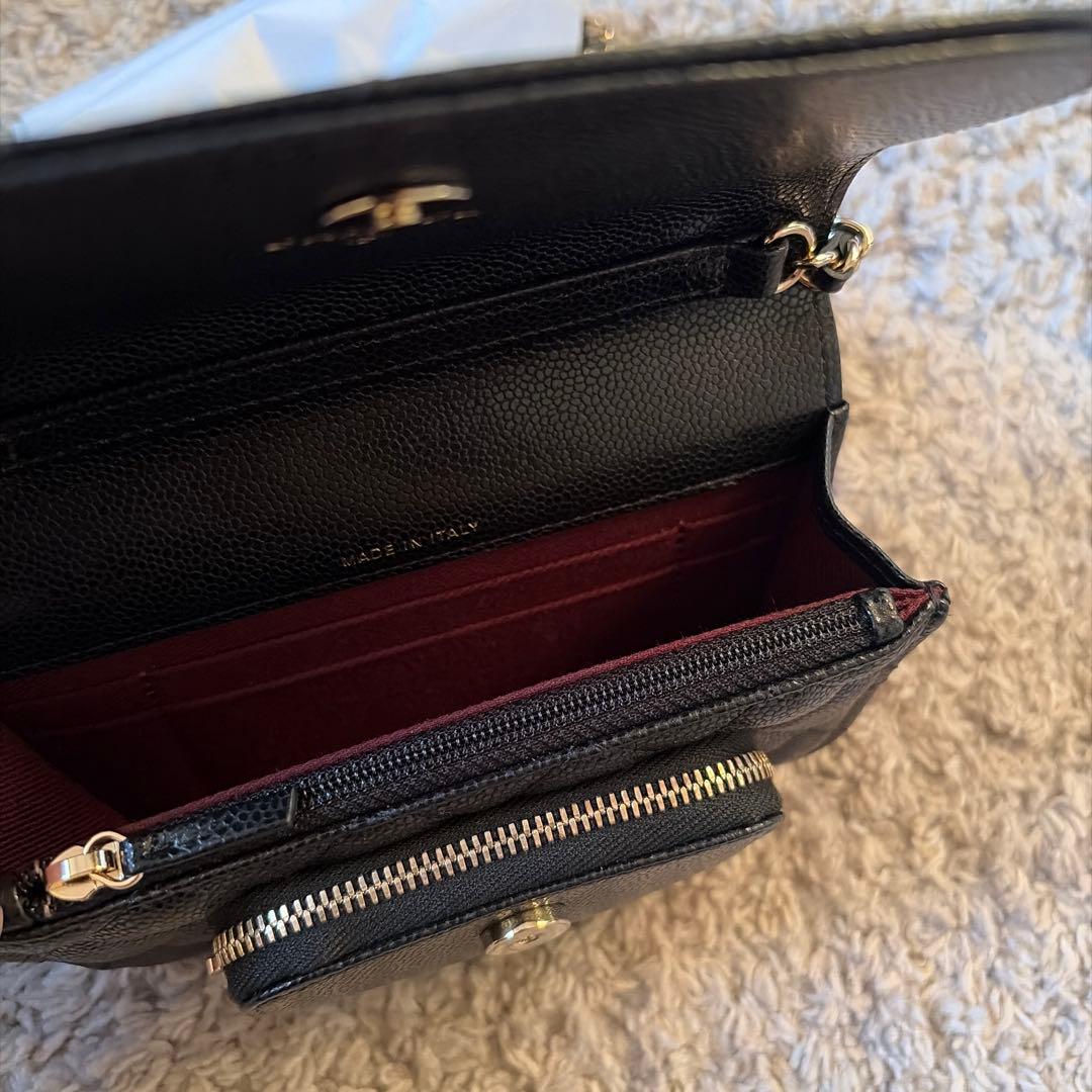 CHANEL⭐︎チェーンクラッチ　ブラック