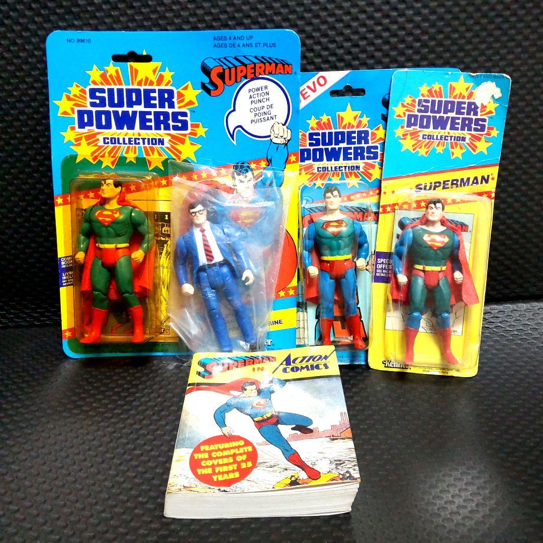 希少 スーパーパワーズ スーパーマン コンプリート ヴィンテージ クラークケント