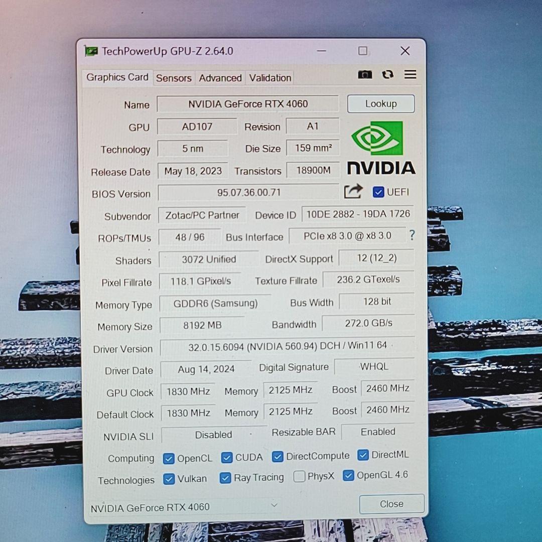 しーさー様PC/Ryzen5 5500/16GB/RTX4060