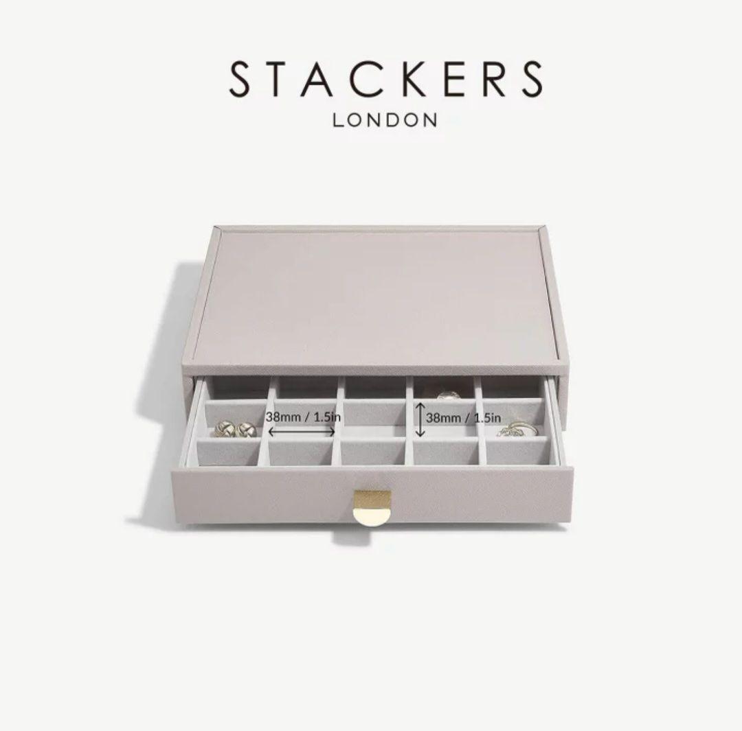 ★未使用★スタッカーズ Classic Drawr 3個セット＆時計クッション