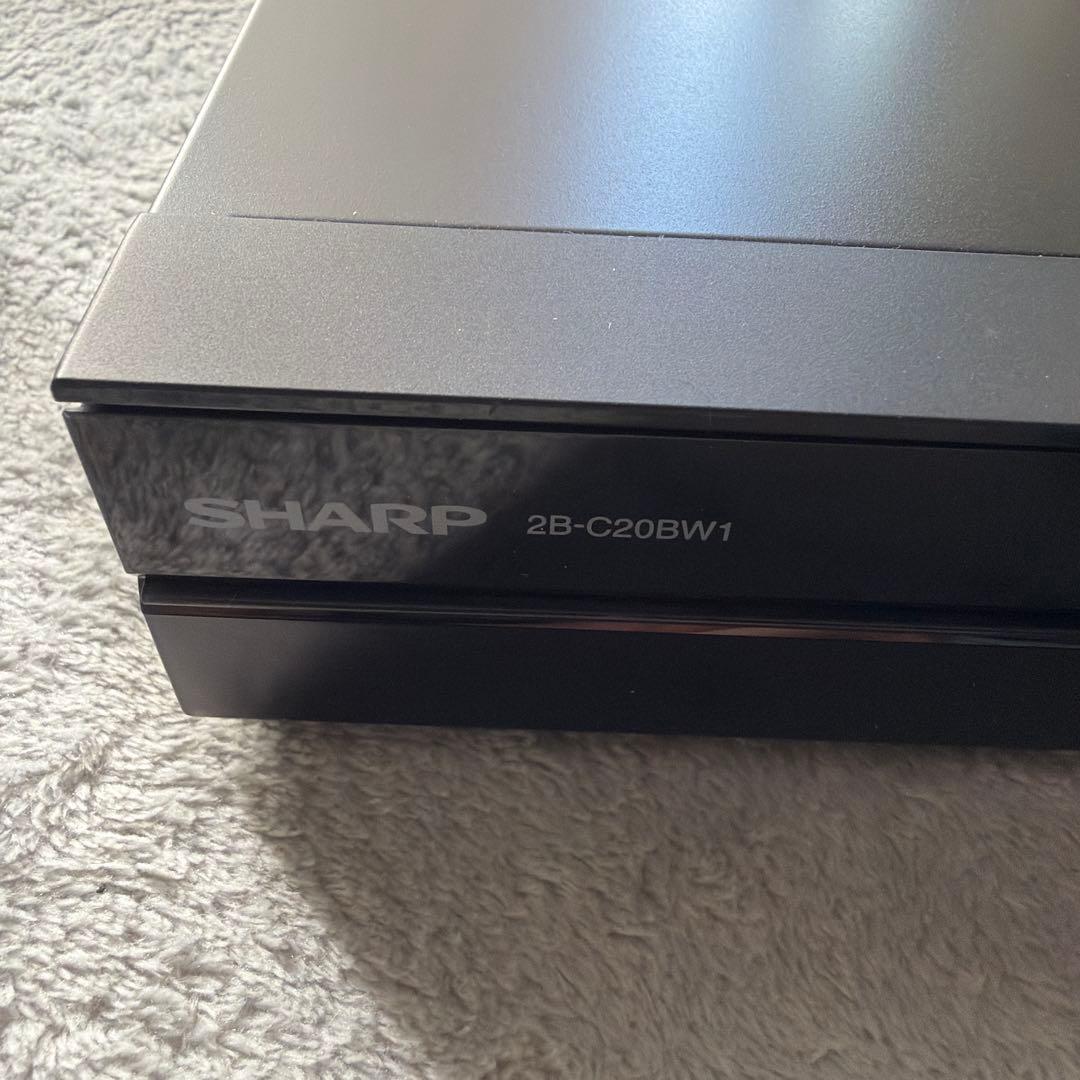 SHARP 4Kブルーレイレコーダー 2B-C20BW1