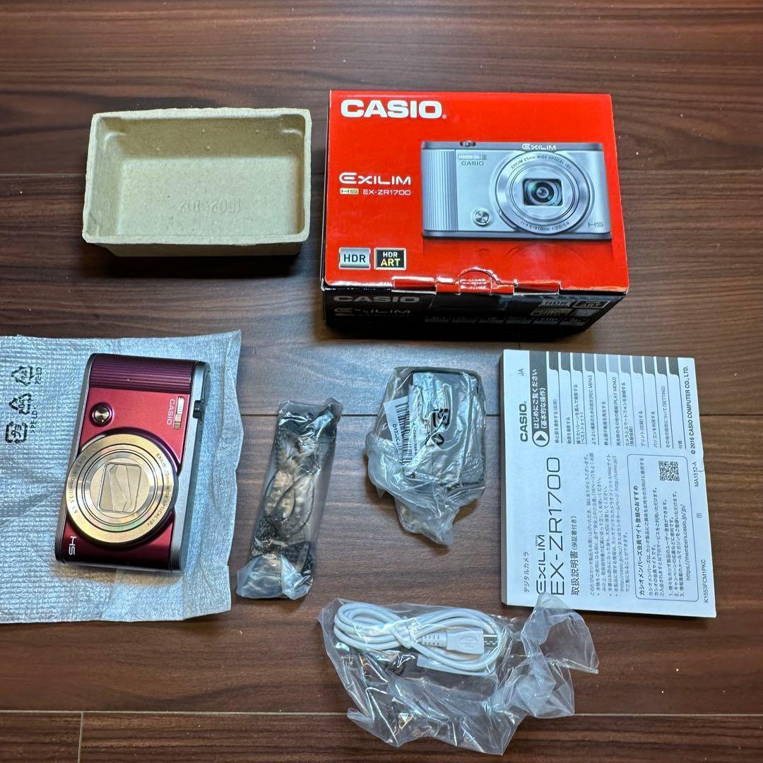 CASIO EXILIM EX-ZR1700 デジカメ 5332