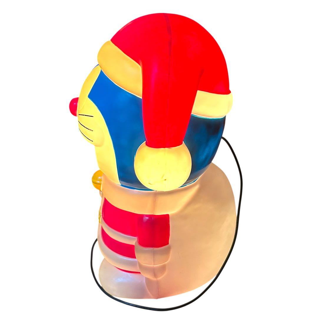 希少品　特大ドラえもん　サンタクロース　ライト点灯ok クリスマス