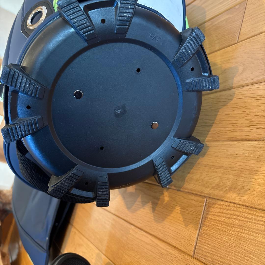 JACK BUNNY キャディバッグ 紺/白/黄緑