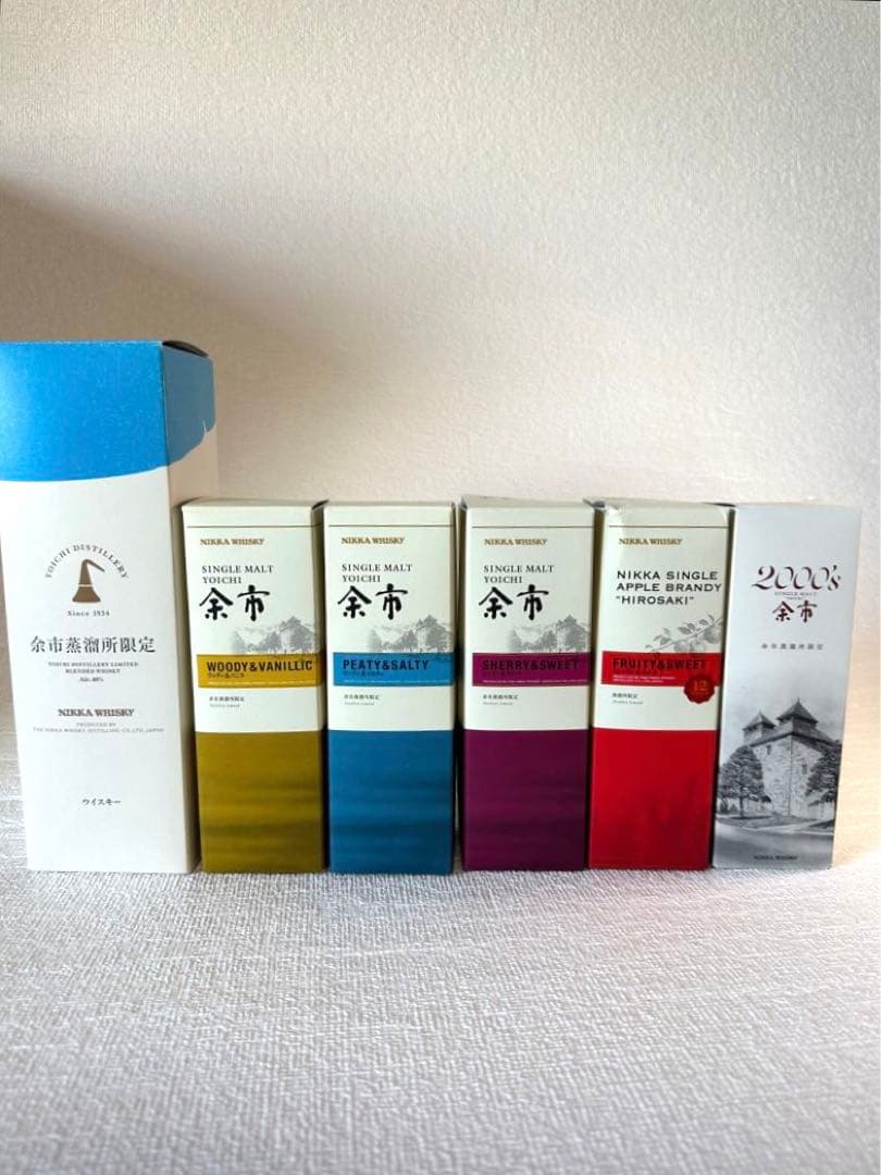 与市蒸溜所限定ウイスキー　　　余市 2000's入り