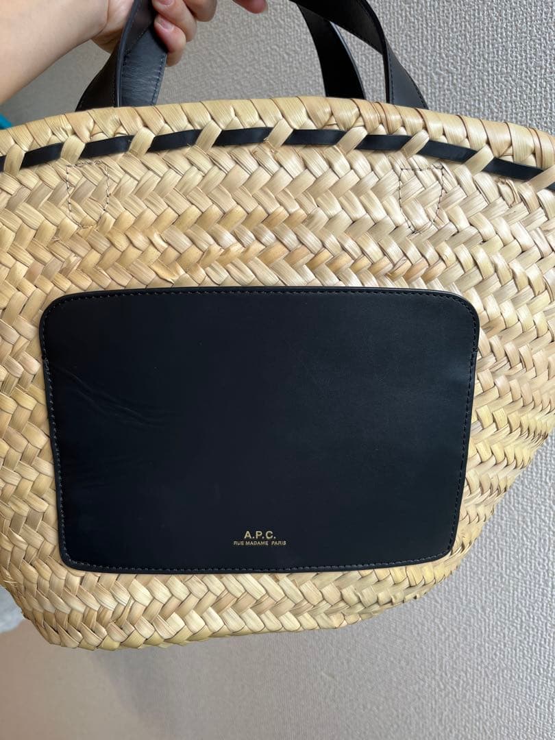 A.P.C. アーペーセー トートバッグ カゴバッグ レディース ラフィアバッグ