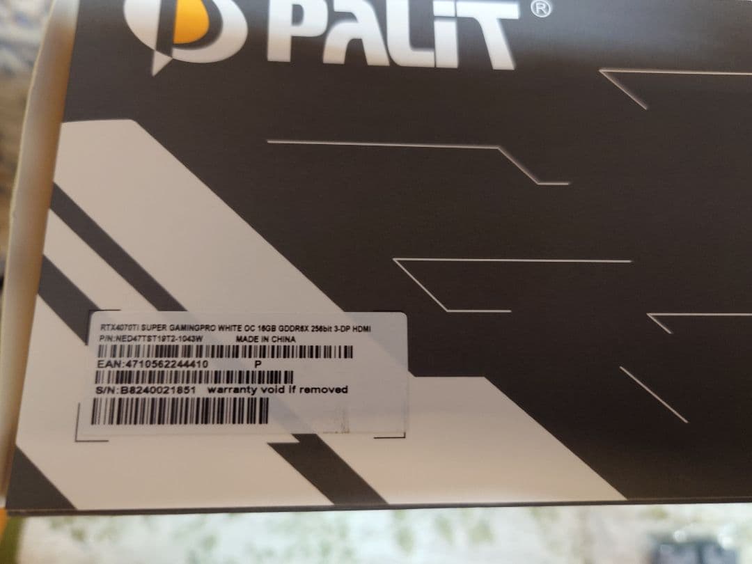 h*n様 【正常動作】GeForce RTX 4070 Ti Super Whi