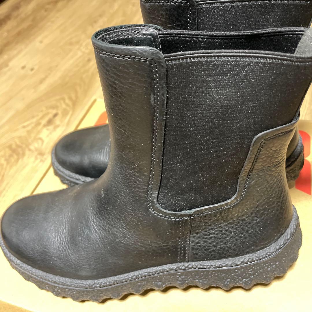 CAMPER ブラック 38 サイドゴアブーツ