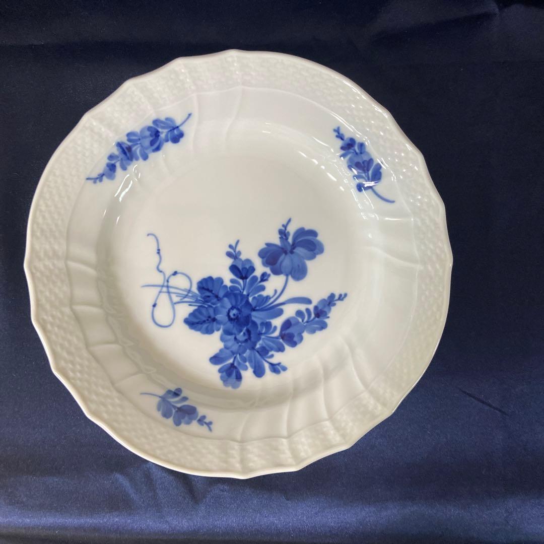 ロイヤルコペンハーゲン　ブルーフラワー　カーブ　プレート　5枚　20.5cm