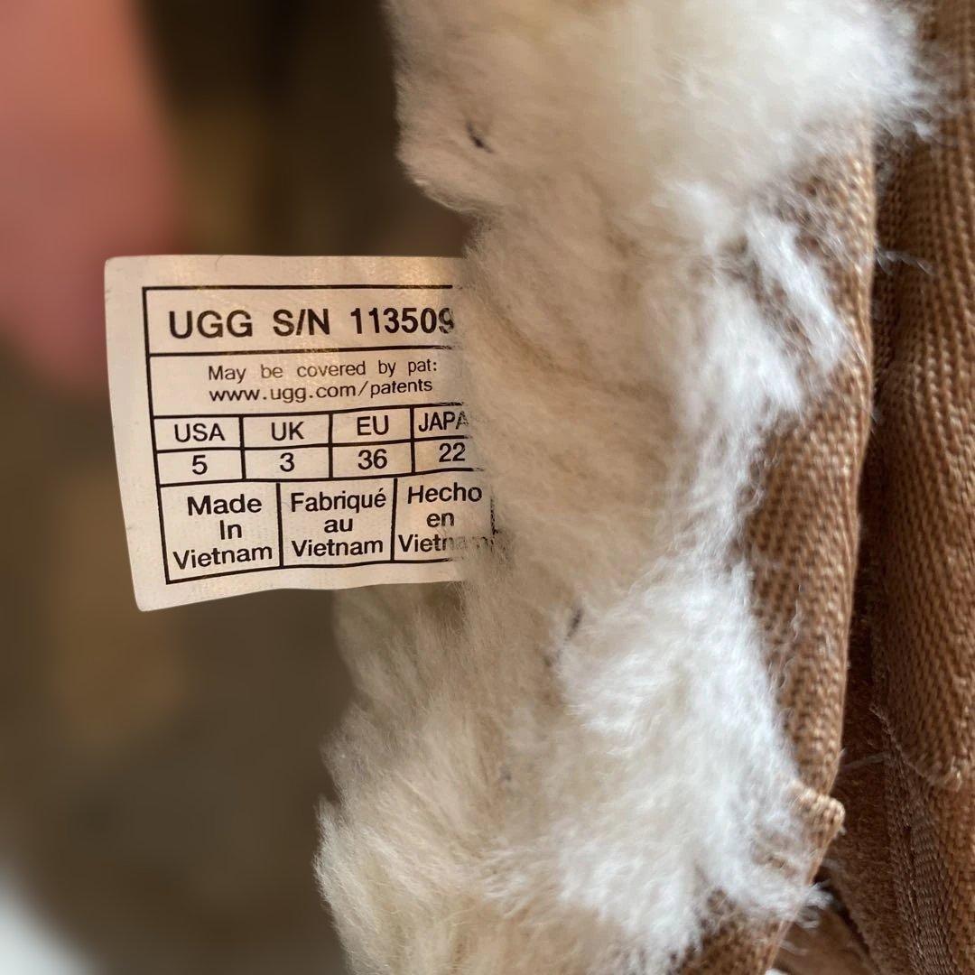 miyuu　ugg クラシックミニ　22センチ　ブラウンムートンブーツ厚底