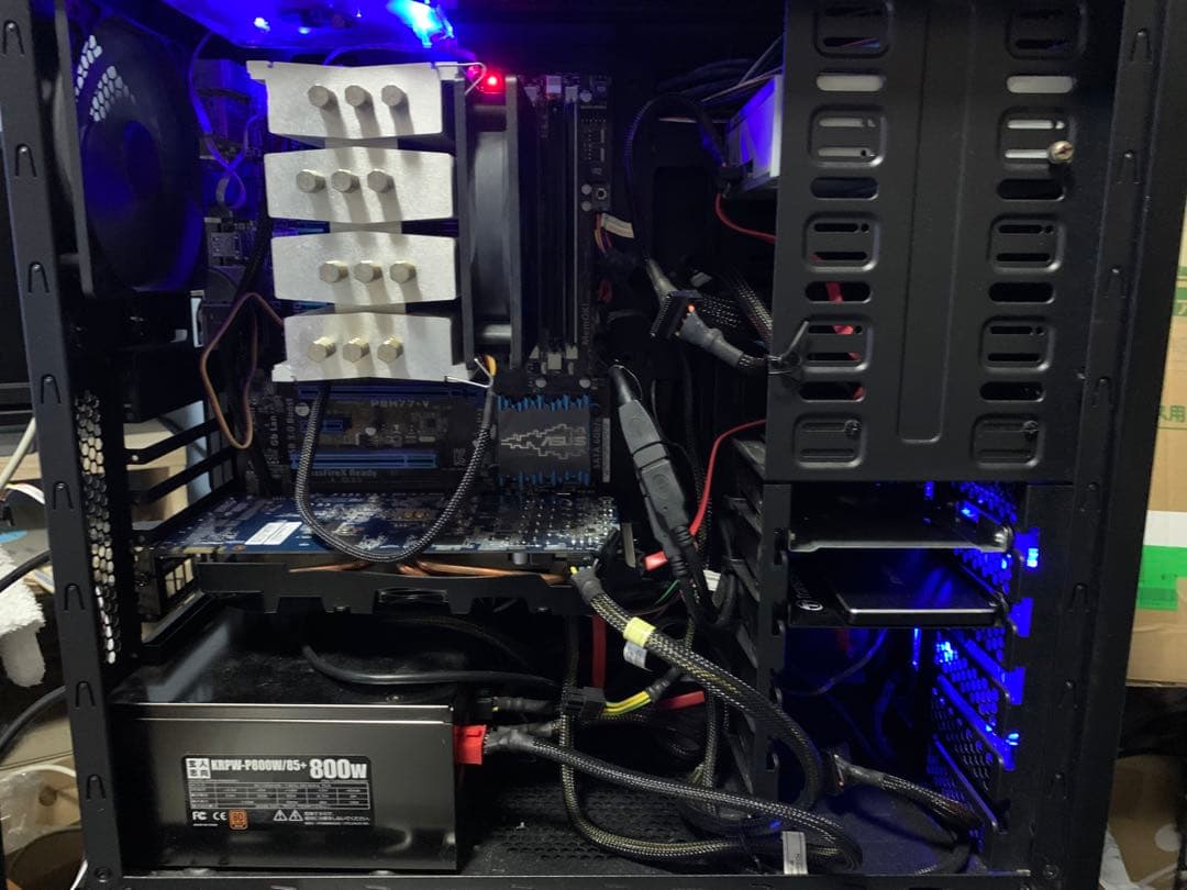 自作PC i7 3770k / SSD240G / メモリ 4G
