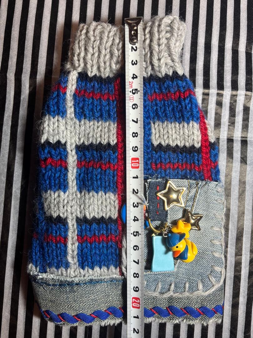 57◆ アーガイルデニムニット【OROKU】　パピリーヒルズ