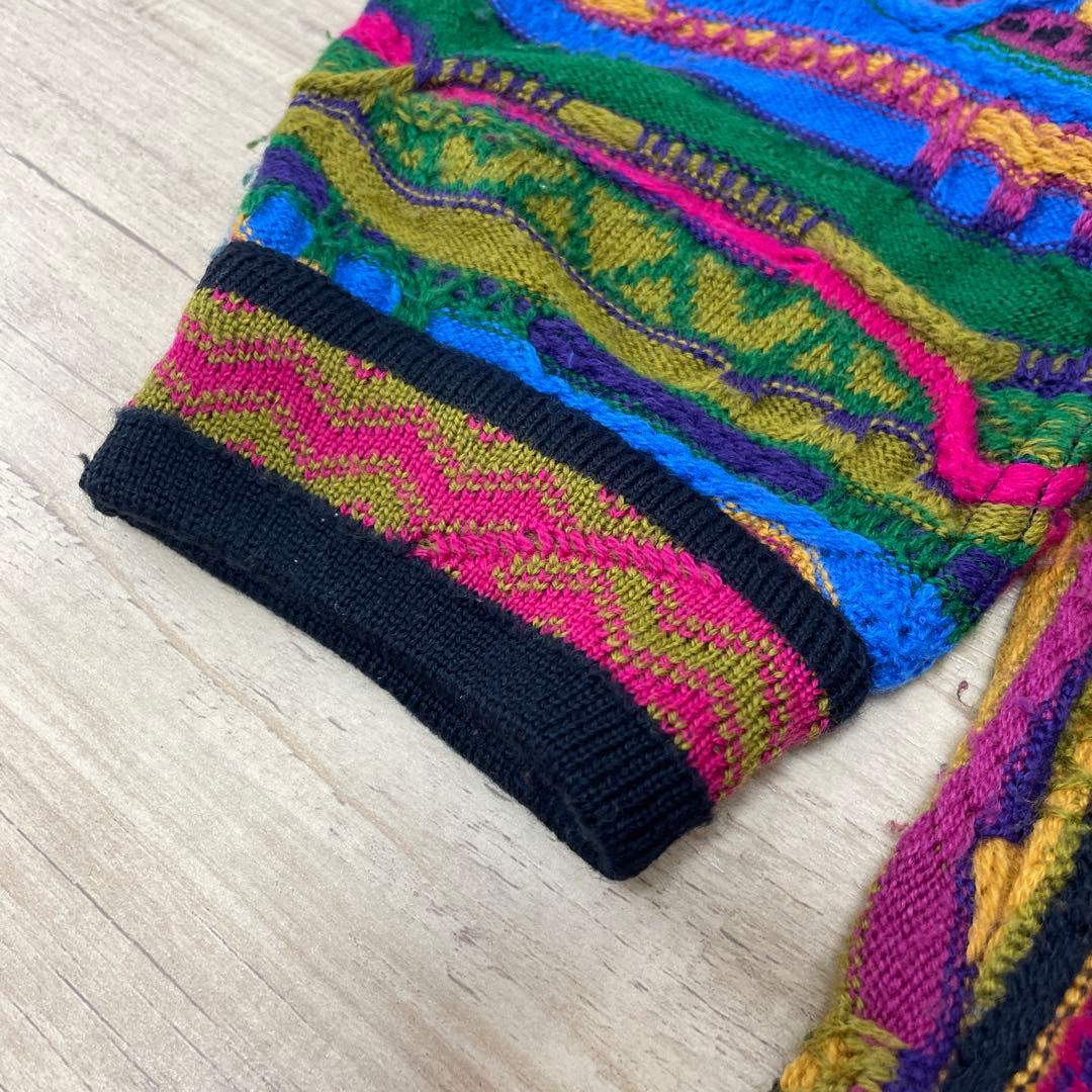 COOGI マルチカラー セーター　Lサイズ