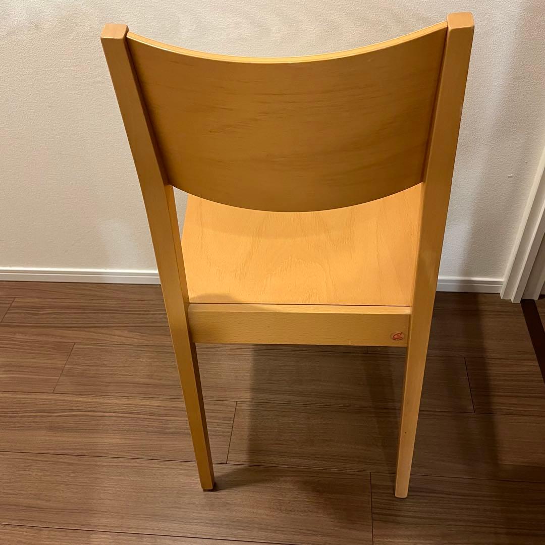 カリガリス 木製ダイニングチェア 2脚セット ナチュラル