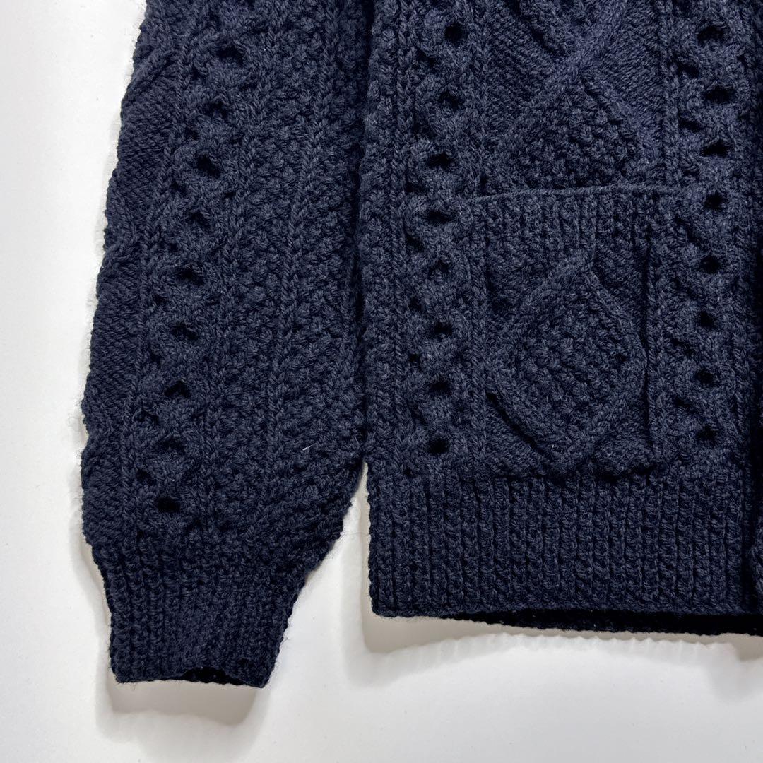 【極美品】アテナデザイン Athena Designs アランニットカーディガン