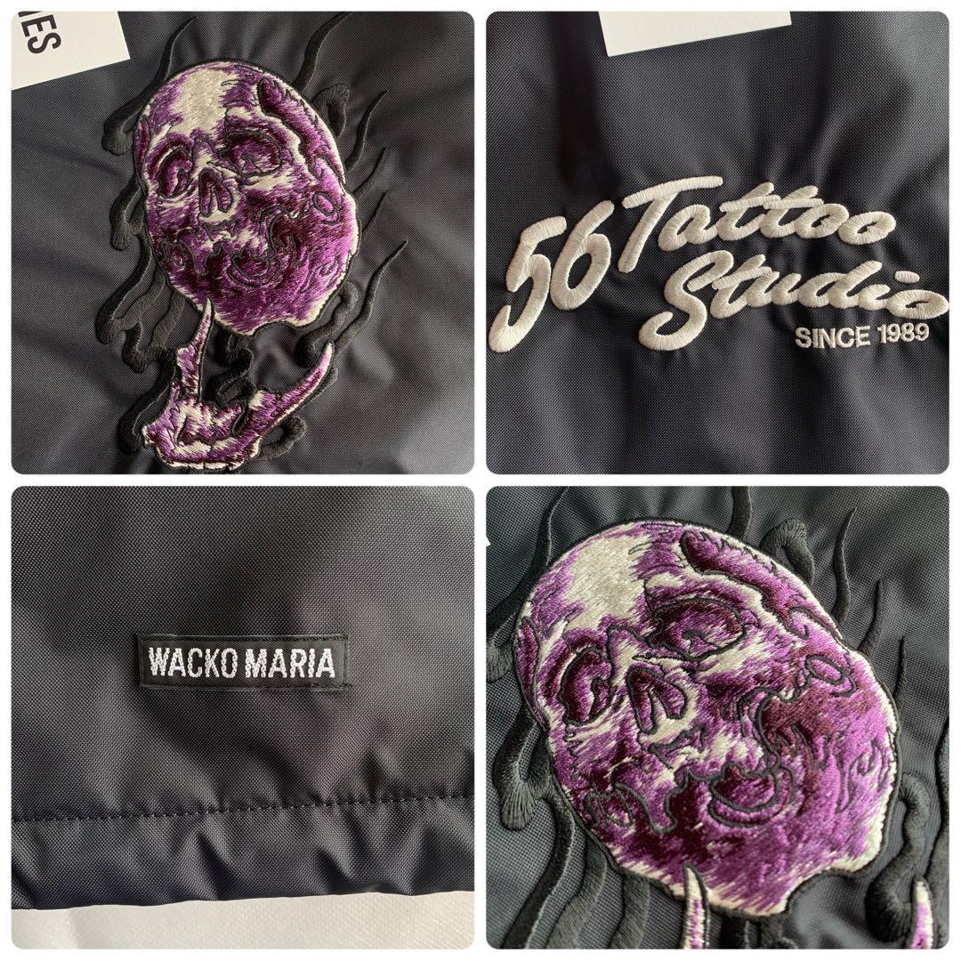 XL黒【WACKOMARIA】56 TATTOO JKT／新品タグ付／送料込